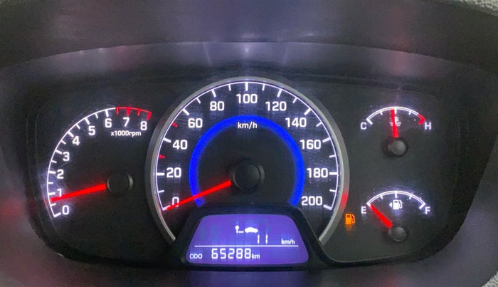 2017 Hyundai Grand i10 Sportz(O) 1.2 MT, Petrol, Manual, 65,310 km, Odometer Image