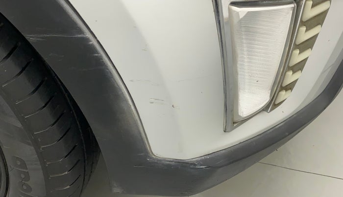 2017 Hyundai Creta E PLUS 1.6 PETROL, Petrol, Manual, 96,639 km, Front bumper - Minor scratches