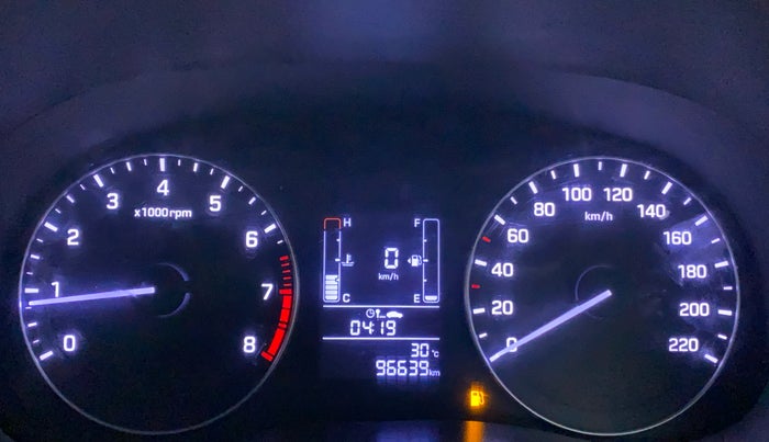 2017 Hyundai Creta E PLUS 1.6 PETROL, Petrol, Manual, 96,639 km, Odometer Image