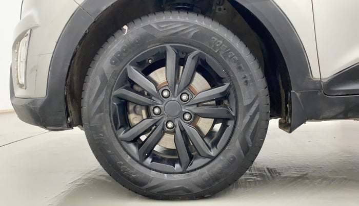 2017 Hyundai Creta E PLUS 1.6 PETROL, Petrol, Manual, 96,639 km, Left Front Wheel
