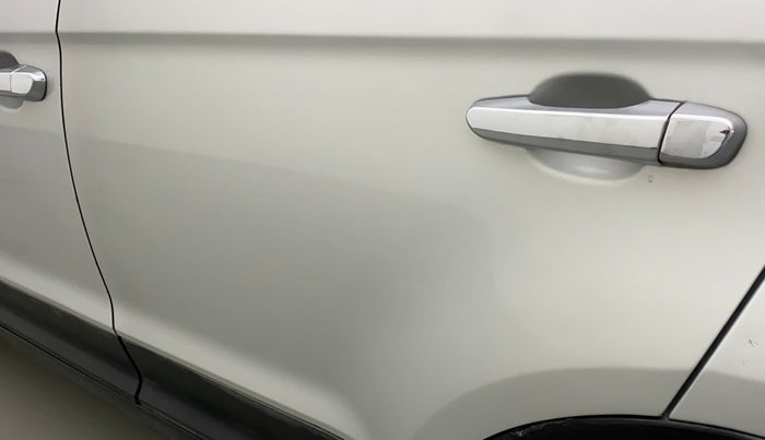 2017 Hyundai Creta E PLUS 1.6 PETROL, Petrol, Manual, 96,639 km, Rear left door - Slightly dented