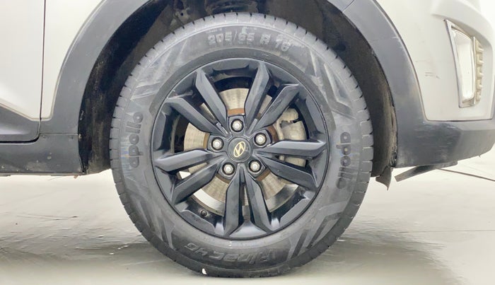 2017 Hyundai Creta E PLUS 1.6 PETROL, Petrol, Manual, 96,639 km, Right Front Wheel