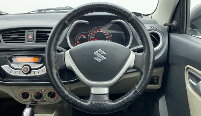 2017 Maruti Alto K10 VXI (O) AMT, Petrol, Automatic, 44,341 km, Steering Wheel Close Up