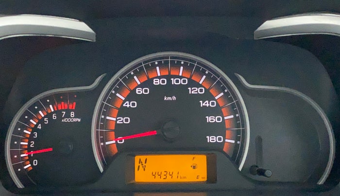 2017 Maruti Alto K10 VXI (O) AMT, Petrol, Automatic, 44,341 km, Odometer Image