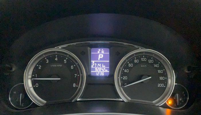 2017 Maruti Ciaz ZETA 1.4  AT PETROL, Petrol, Automatic, 92,842 km, Odometer Image