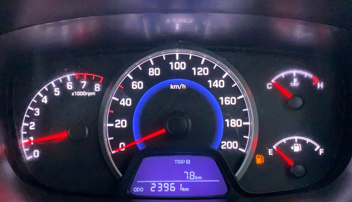 2016 Hyundai Grand i10 SPORTZ 1.2 KAPPA VTVT, Petrol, Manual, 24,095 km, Odometer Image