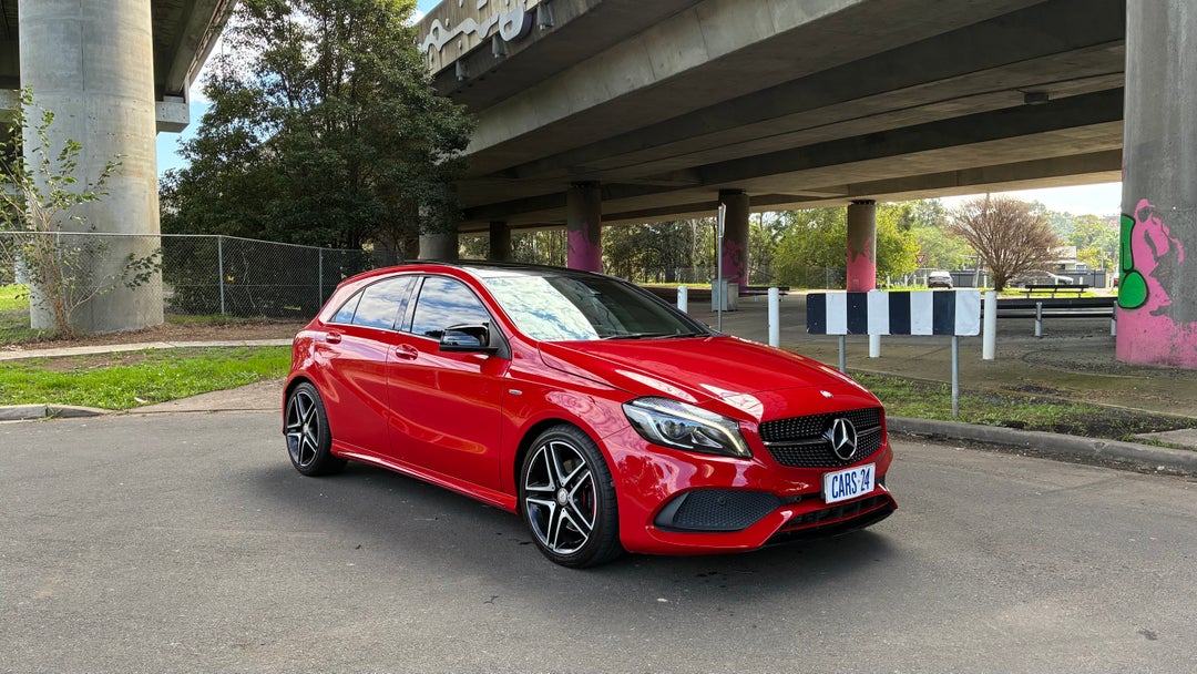 2017 Mercedes-benz A250 Sport 4matic, Automatic, 92922 km, Right Front Diagonal (45- Degree) View