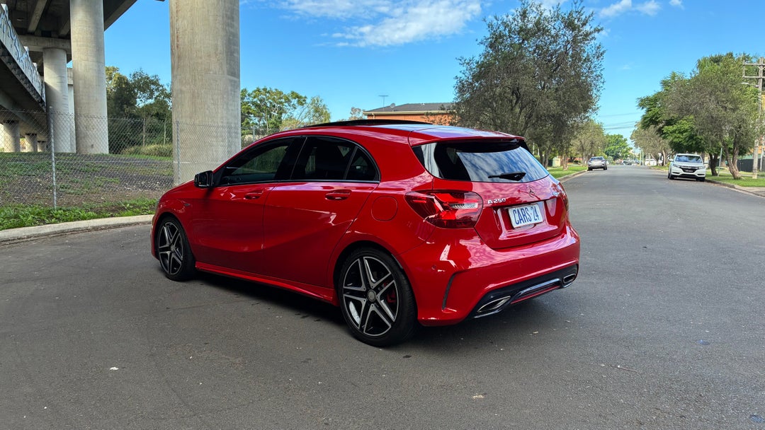 2017 Mercedes-benz A250 Sport 4matic, Automatic, 92922 km, Left Back Diagonal (45- Degree) View