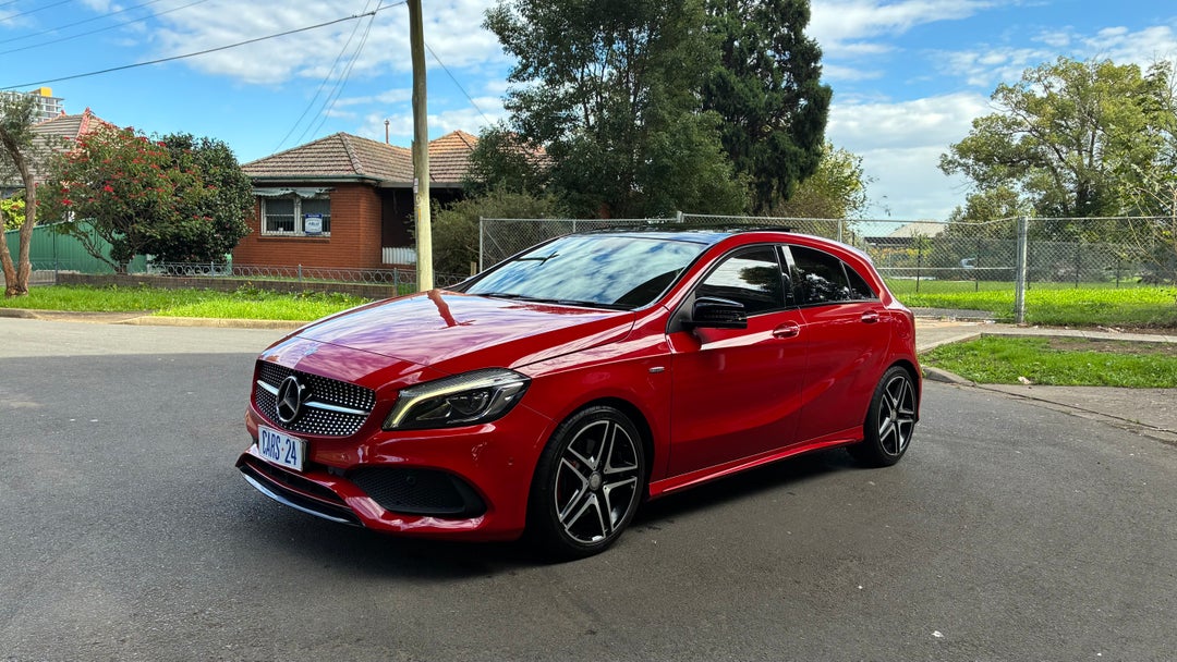 2017 Mercedes-benz A250 Sport 4matic, Automatic, 92922 km, Left Front Diagonal (45- Degree) View
