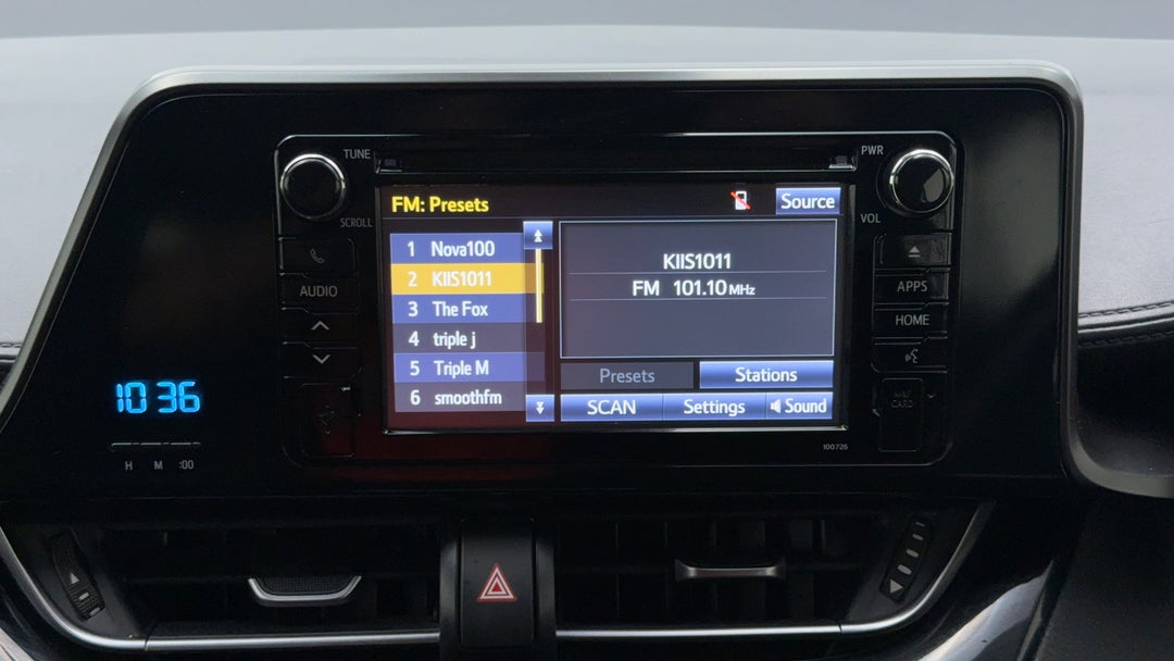 2017 Toyota C-HR (2wd), Automatic, 102501 km, Infotainment System