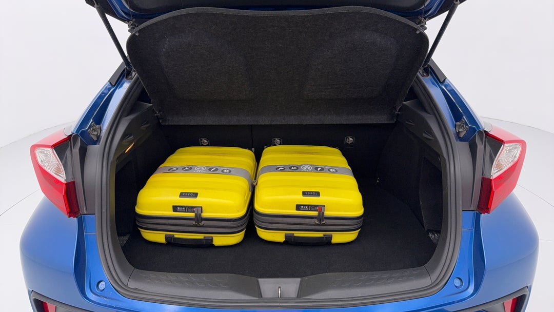 2017 Toyota C-HR (2wd), Automatic, 102501 km, Boot Inside View with Luggage