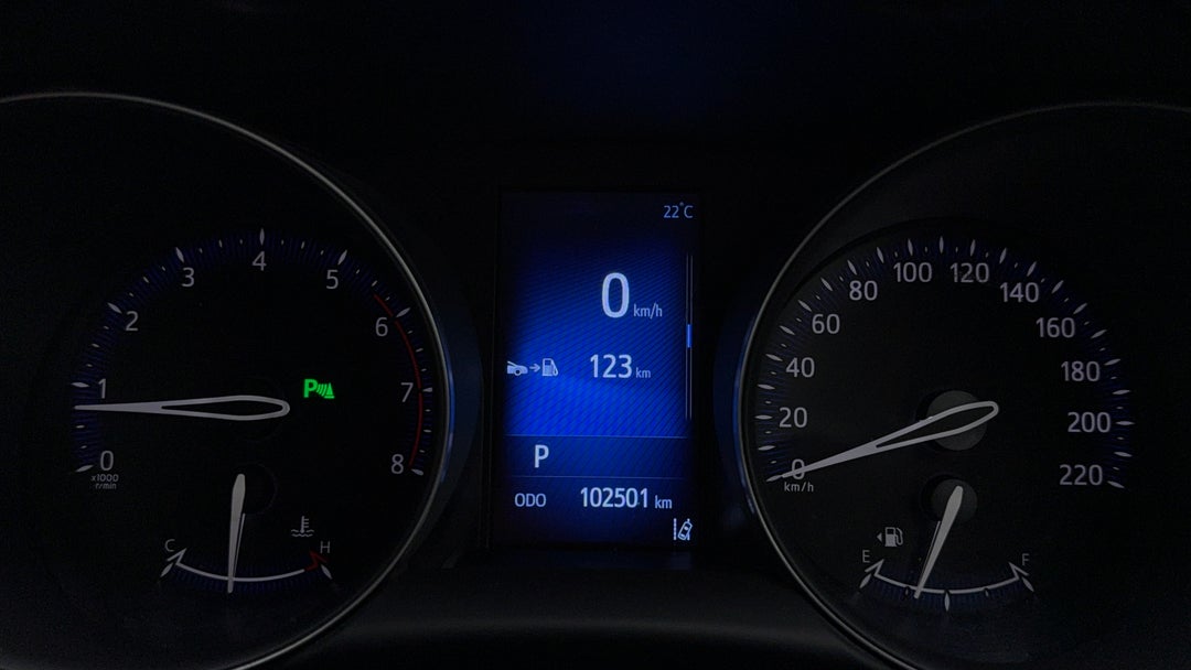2017 Toyota C-HR (2wd), Automatic, 102501 km, Odometer View