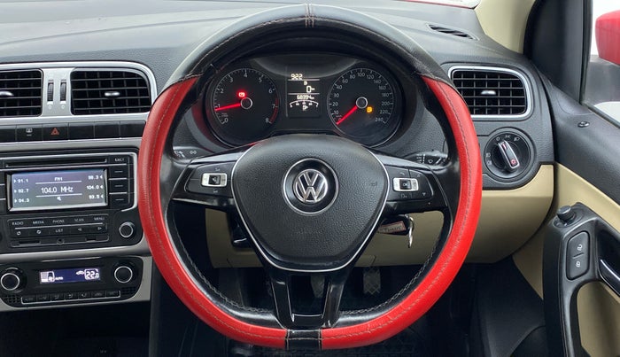 2015 Volkswagen Polo HIGHLINE1.2L PETROL, Petrol, Manual, 68,406 km, Steering Wheel Close Up