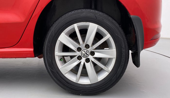 2015 Volkswagen Polo HIGHLINE1.2L PETROL, Petrol, Manual, 68,406 km, Left Rear Wheel