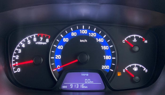 2014 Hyundai Xcent SX 1.2 OPT, Petrol, Manual, 91,329 km, Odometer Image