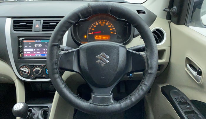 2014 Maruti Celerio VXI d, Petrol, Manual, 49,937 km, Steering Wheel Close Up