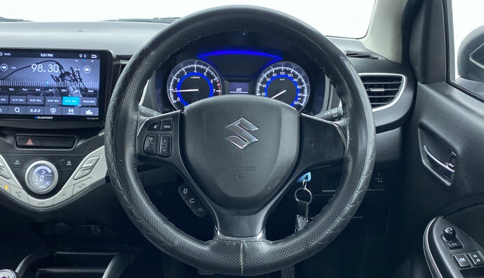 2018 Maruti Baleno DELTA 1.2 K12, Petrol, Manual, 24,749 km, Steering Wheel Close Up