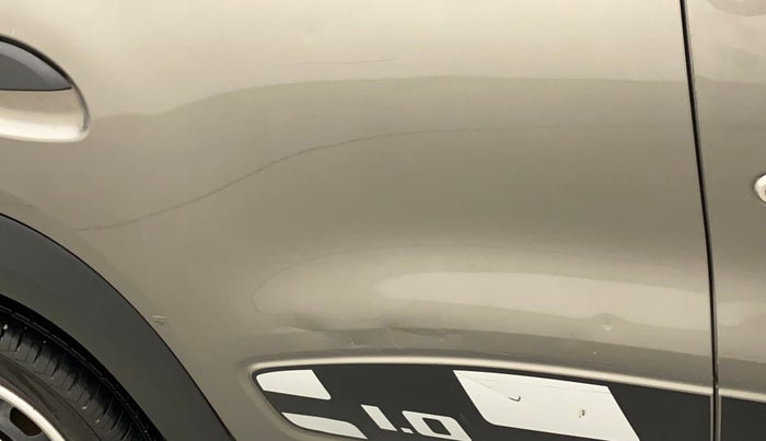 2017 Renault Kwid RXT 1.0 (O), Petrol, Manual, 23,608 km, Right rear door - Minor scratches