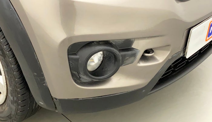 2017 Renault Kwid RXT 1.0 (O), Petrol, Manual, 23,608 km, Front bumper - Bumper cladding minor damage/missing