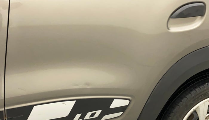 2017 Renault Kwid RXT 1.0 (O), Petrol, Manual, 23,608 km, Rear left door - Slightly dented