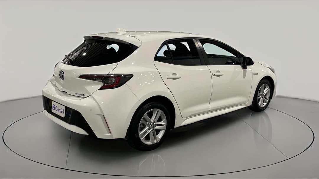 2020 Toyota Corolla Ascent Sport Hybrid, Automatic, 40377 km, Right Back Diagonal (45- Degree) View