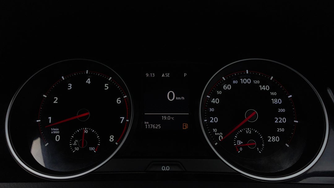 2016 Volkswagen Golf Gti 40 Years, Automatic, 117625 km, Odometer View