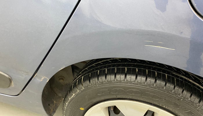 2015 Hyundai Xcent S 1.2, Petrol, Manual, 1,11,396 km, Left quarter panel - Minor scratches