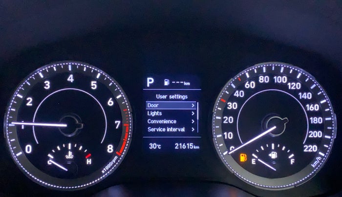 2021 Hyundai VENUE SX PLUS 1.0 TURBO DCT, Petrol, Automatic, 21,615 km, Odometer Image