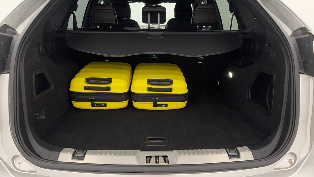 Boot Inside View with Luggage