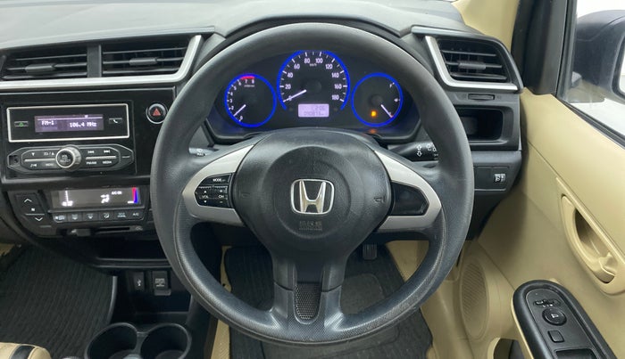2018 Honda Brio S(O) MT, Petrol, Manual, 90,872 km, Steering Wheel Close Up