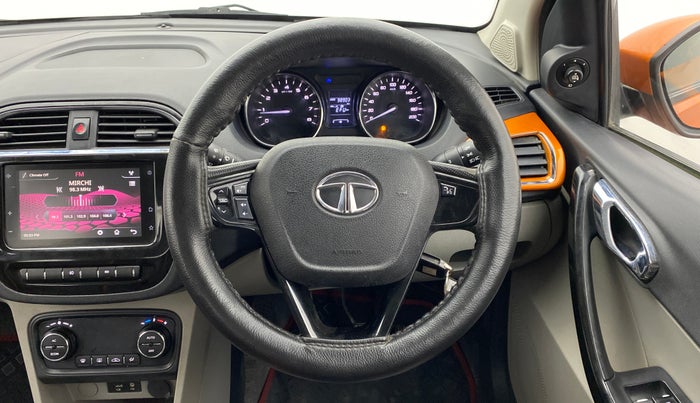 2019 Tata Tiago XZ+ 1.2 Revotron, Petrol, Manual, 98,903 km, Steering Wheel Close Up