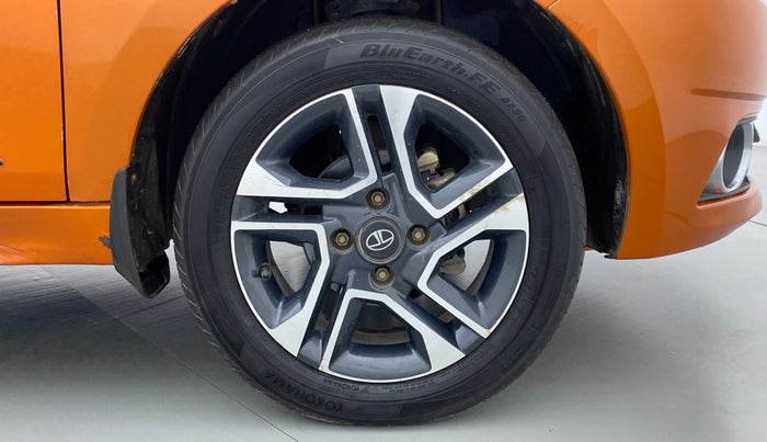 2019 Tata Tiago XZ+ 1.2 Revotron, Petrol, Manual, 98,903 km, Right Front Wheel
