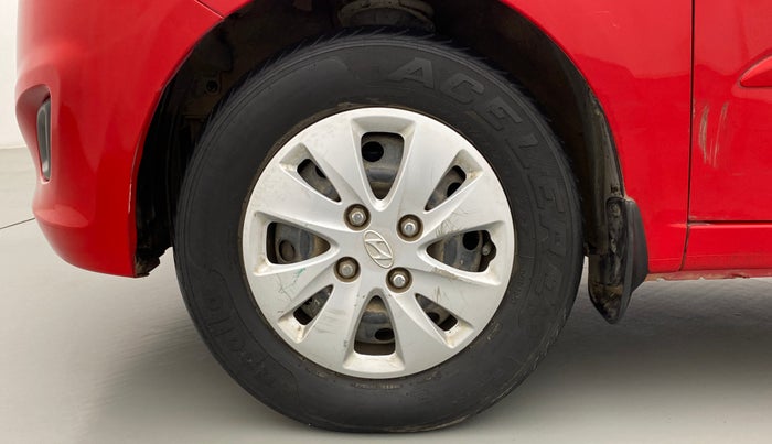 2011 Hyundai i10 SPORTZ 1.2 AT, Petrol, Automatic, 20,909 km, Left Front Wheel