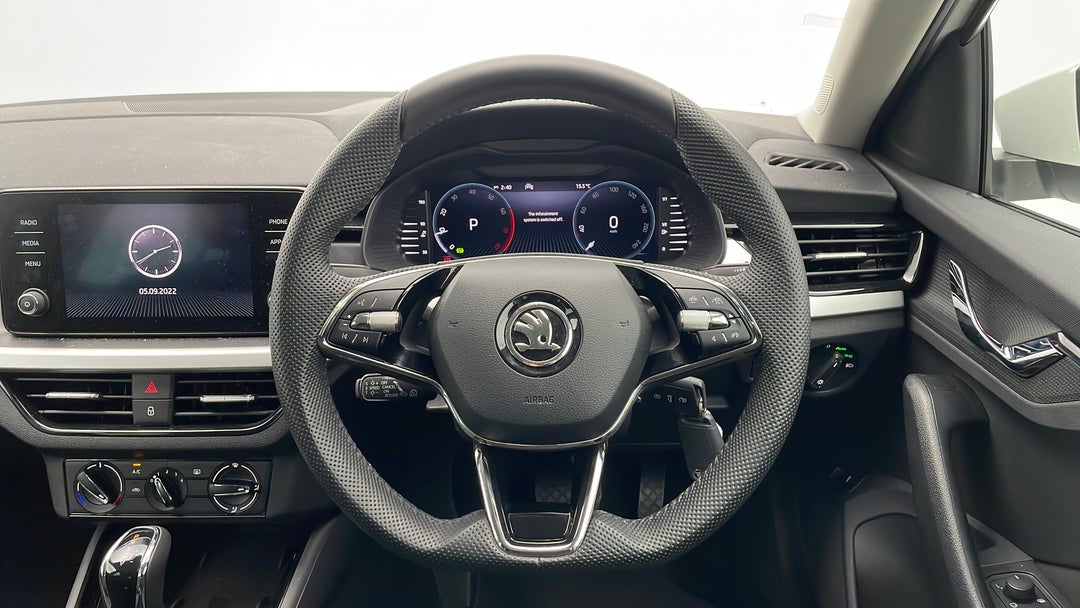 2021 SKODA Scala 110 Tsi Ambition, Automatic, 7513 km, Steering Wheel Close-up