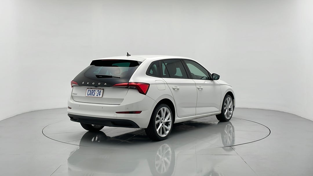 2021 SKODA Scala 110 Tsi Ambition, Automatic, 7513 km, Right Back Diagonal (45- Degree) View