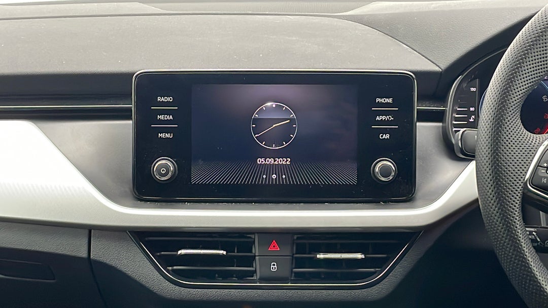 2021 SKODA Scala 110 Tsi Ambition, Automatic, 7513 km, Infotainment System