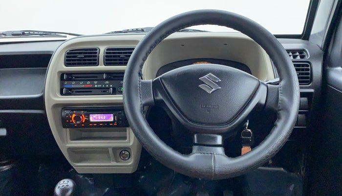 2020 Maruti Eeco 5 STR WITH AC PLUSHTR, Petrol, Manual, 3,589 km, Steering Wheel Close Up
