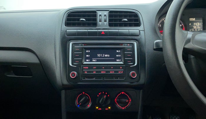 2018 Volkswagen Ameo COMFORTLINE 1.0, Petrol, Manual, 79,750 km, Air Conditioner