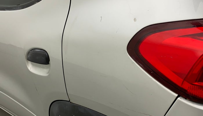 2016 Renault Kwid RXT 1.0 (O), Petrol, Manual, 77,559 km, Left quarter panel - Minor scratches