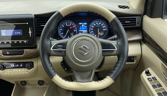 2020 Maruti Ertiga ZXI SHVS, Petrol, Manual, 10,249 km, Steering Wheel Close Up