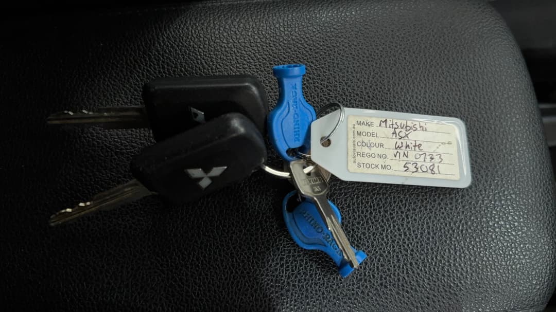 2020 Mitsubishi ASX Es Adas ( 2WD), Automatic, 119039 km, Key Close-up