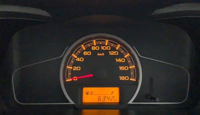 2019 Maruti Alto VXI, Petrol, Manual, 6,343 km, Odometer Image
