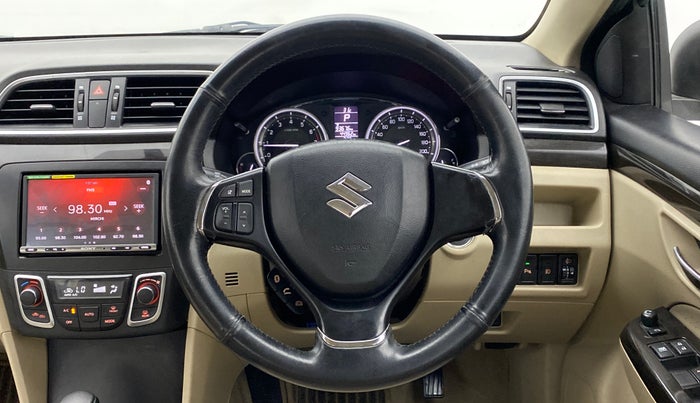 2014 Maruti Ciaz ZXI AMT, Petrol, Automatic, 44,997 km, Steering Wheel Close Up