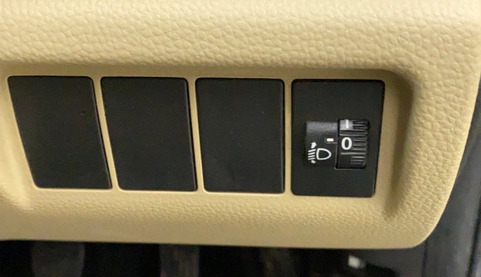 2019 Honda Amaze 1.2L I-VTEC S, Petrol, Manual, 37,783 km, Dashboard - Headlight height adjustment not working