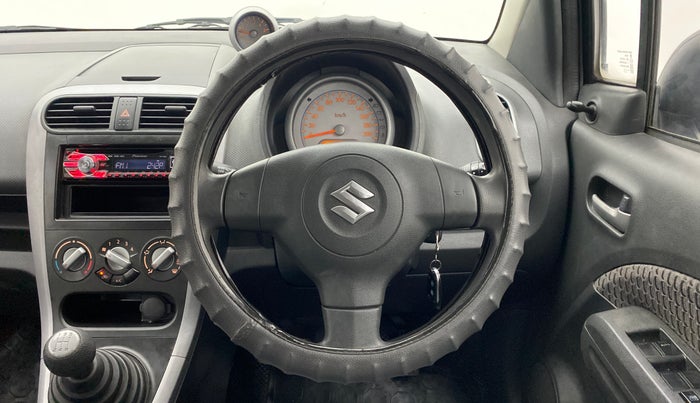 2013 Maruti Ritz VXI, Petrol, Manual, 75,514 km, Steering Wheel Close Up