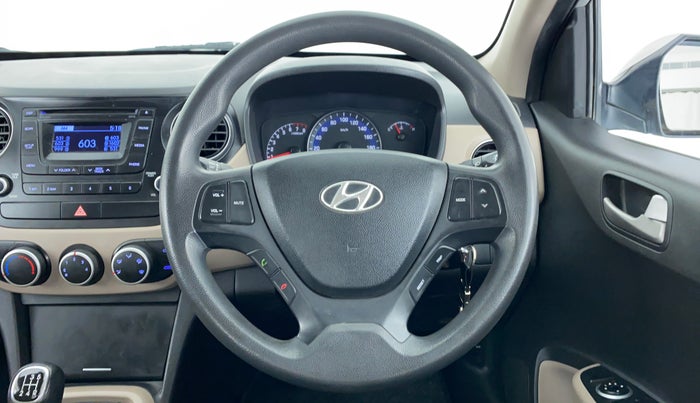 2014 Hyundai Xcent S 1.2 OPT, Petrol, Manual, 46,593 km, Steering Wheel Close Up