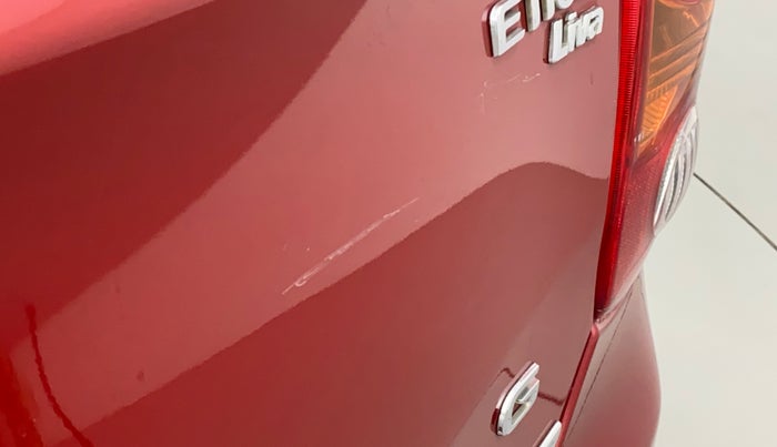 2012 Toyota Etios Liva G, Petrol, Manual, 53,414 km, Dicky (Boot door) - Minor scratches