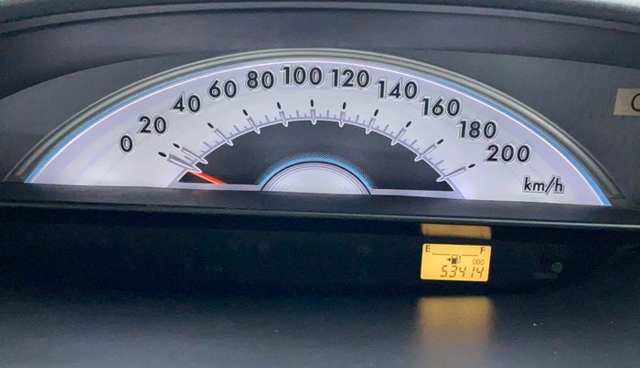 2012 Toyota Etios Liva G, Petrol, Manual, 53,414 km, Odometer Image