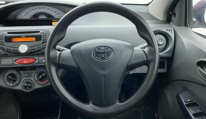 2012 Toyota Etios Liva G, Petrol, Manual, 53,414 km, Steering Wheel Close Up