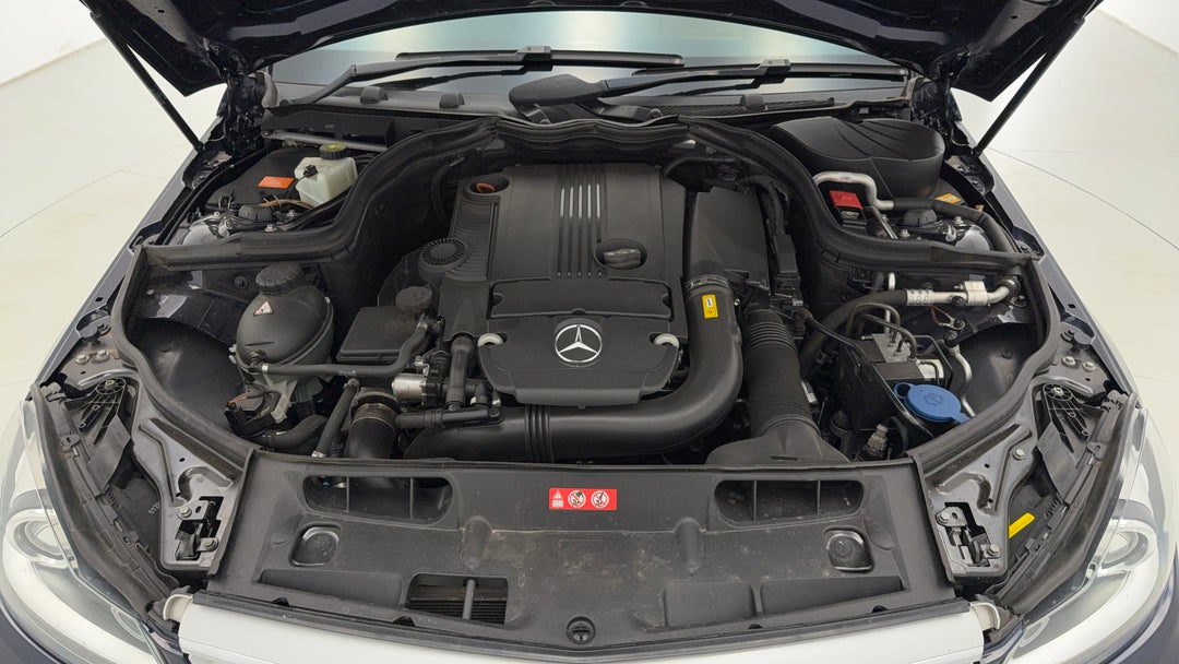 2013 Mercedes-benz C250 Avantgarde, Automatic, 120428 km, Open Bonnet (Engine)